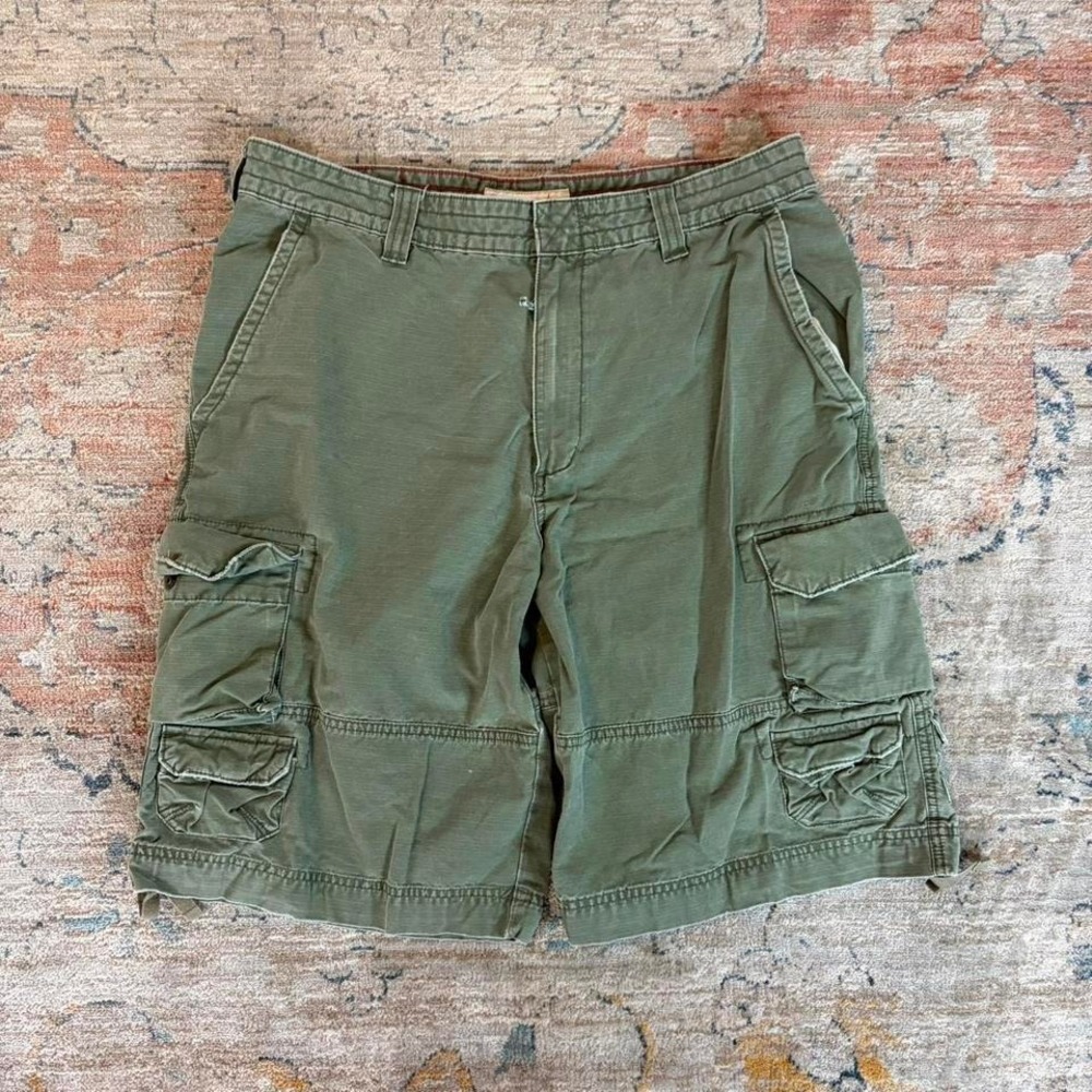 Mossimo cargo shorts Size 36 green baggy summer cargo utility skater